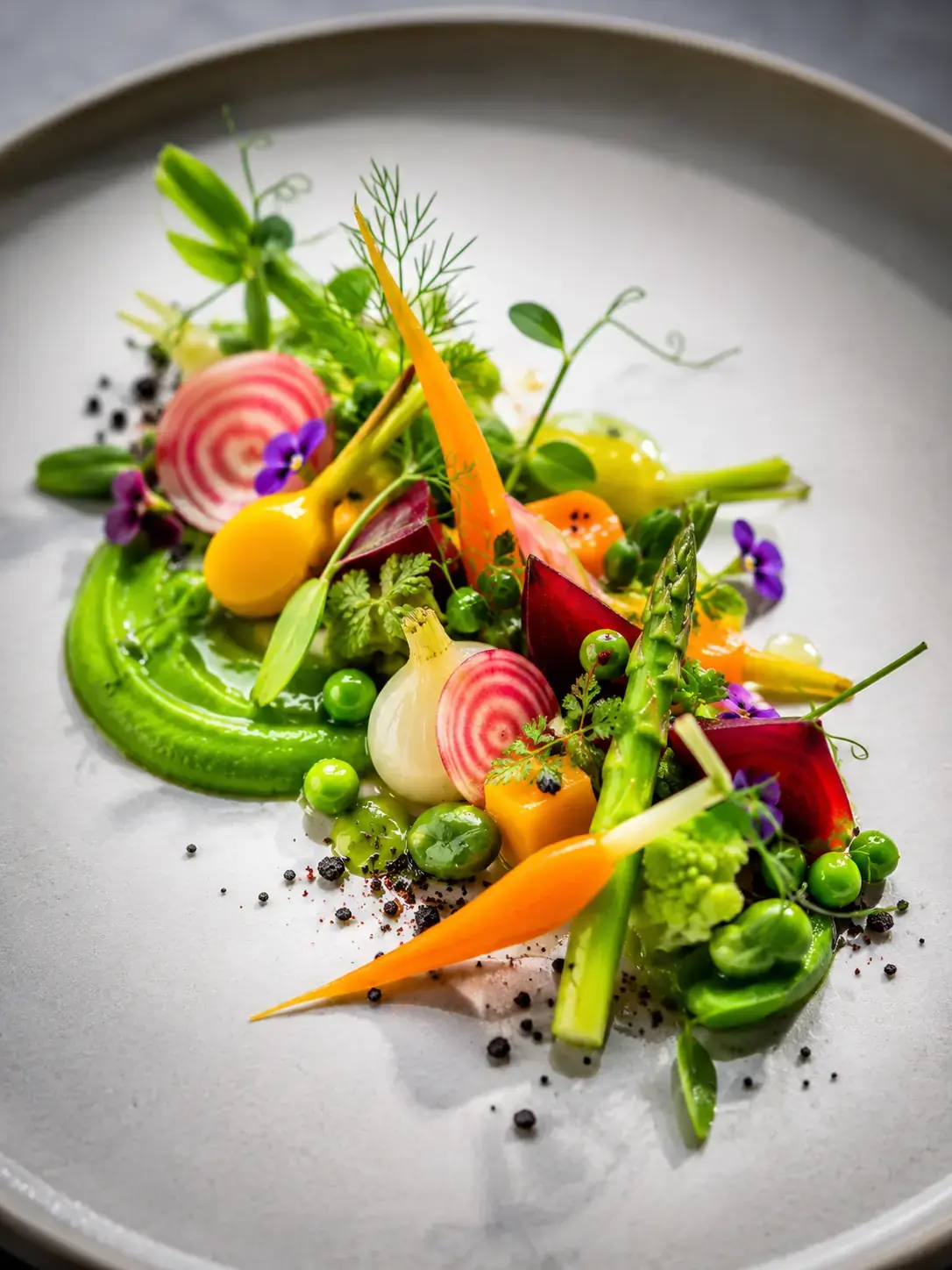Vegetables: Colour as composition