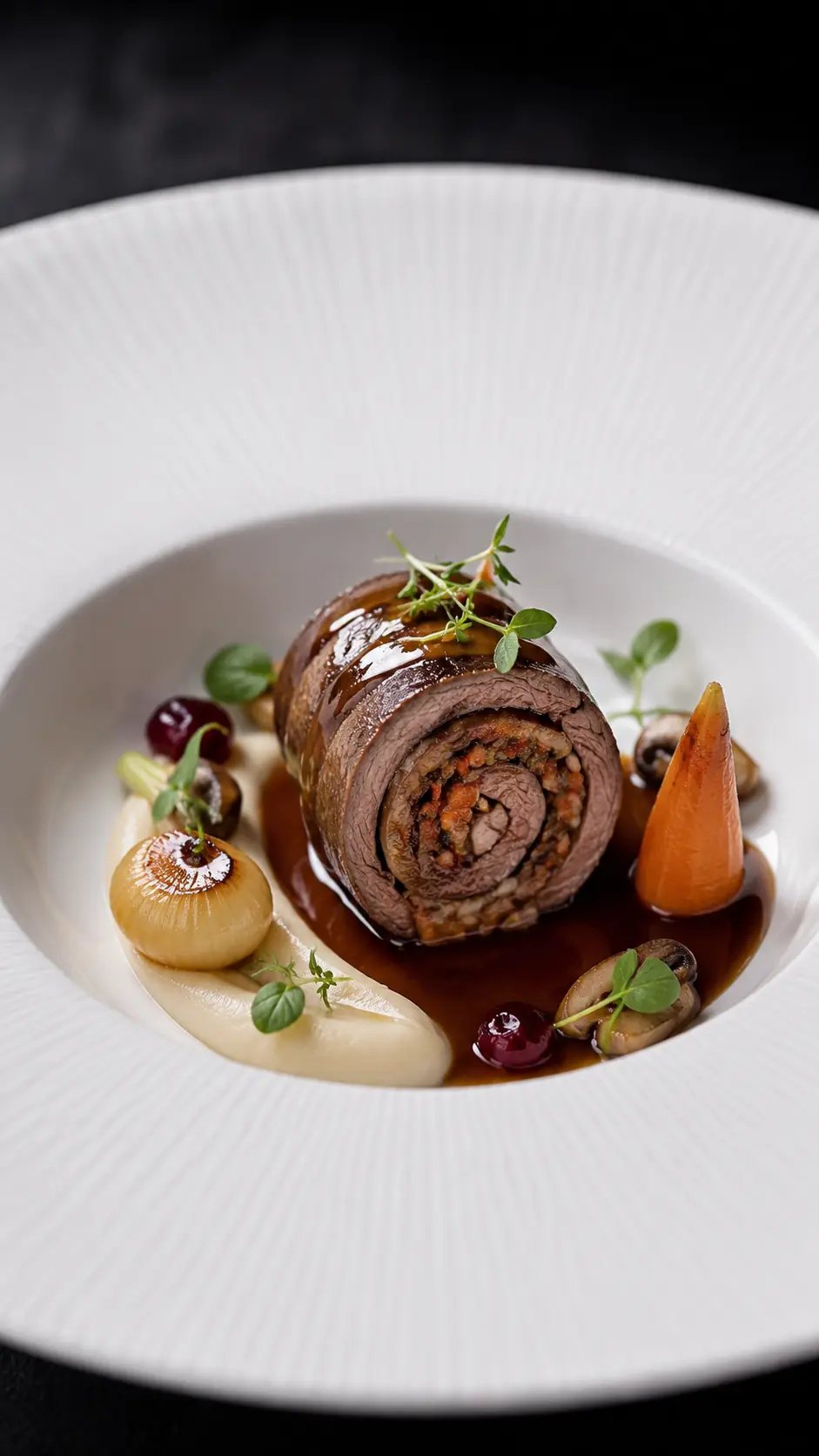 Beef roulade: Home cooking, refined
